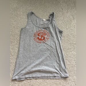 Gray Shoreline Brewery Tank